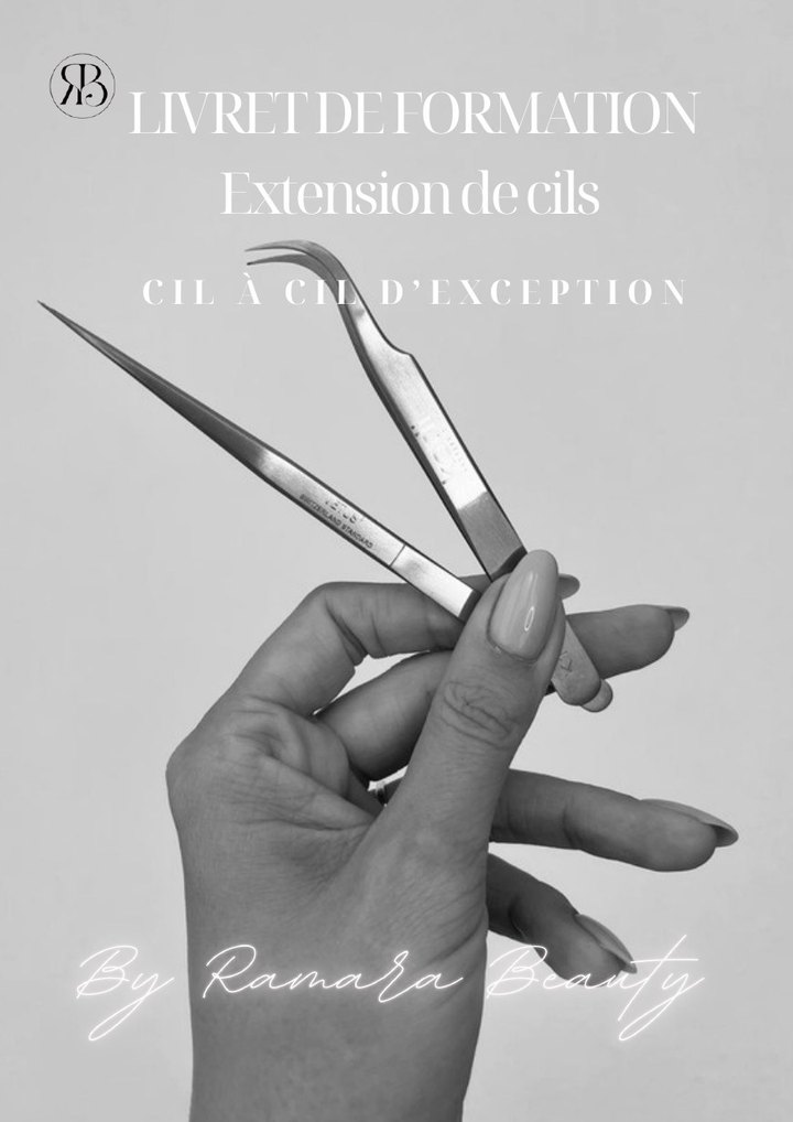 Couverture du livret Extension de cils