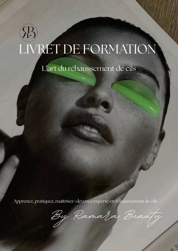Couverture du livret L’art du rehaussement de cils